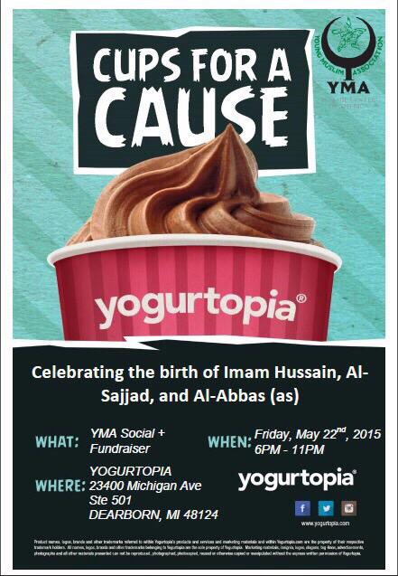 YMAonline's tweet photo. This Friday from 6-11pm at Yogurtopia join us for an ice cream social and fundraiser! http://t.co/1g3Im3ghKS