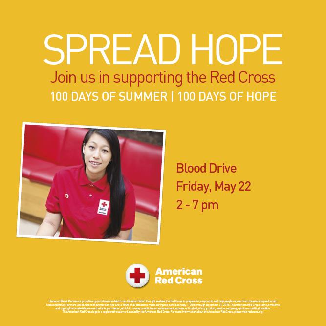 <a href="/RCCoastalVA/">Red Cross Coastal VA</a> blood drive this Friday, May 22 from 2-7pm <a href="/macarthurcenter/">MacArthur Center</a> . Help us help the <a href="/RCCoastalVA/">Red Cross Coastal VA</a> by donating!