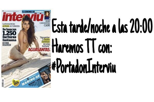 7589427589t's tweet photo. RT Si hoy a las 20:00h ayudaras con el TT de #PortadonInterviu. http://t.co/zUgtVmqQiD
