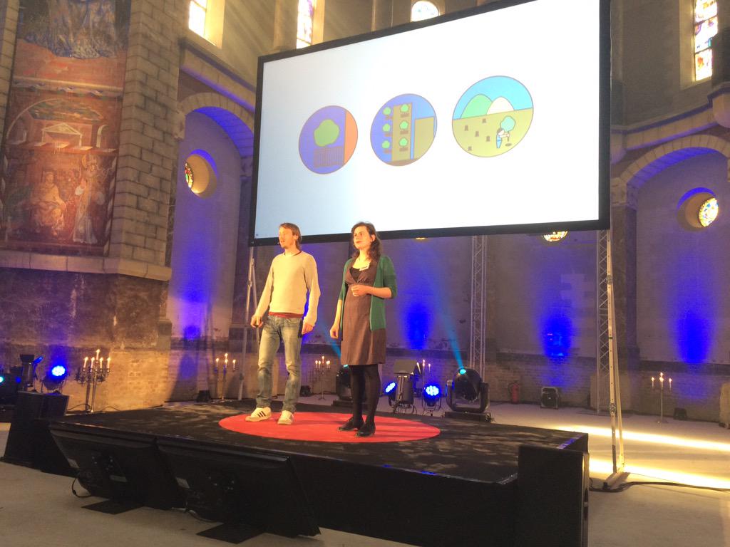 MaastrichtLAB's tweet photo. Beatrice Puijck&Raymond Brouwers: Every man his own tree. #TEDxMaastrichtSalon by #MaastrichtLAB and @TEDxMaastricht http://t.co/sgwNoImRo6