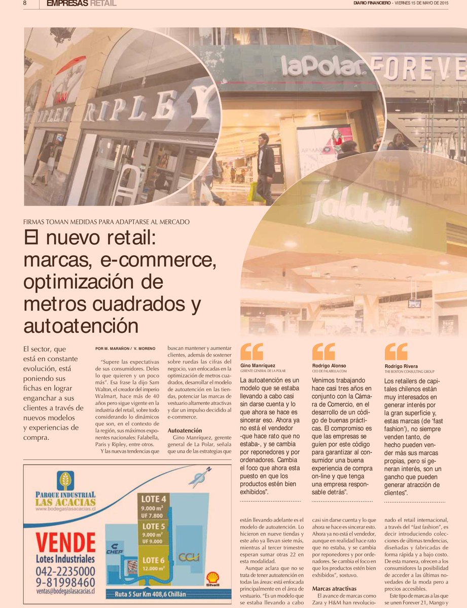 BAVLabYR's tweet image. Nuestro Director del #BAV en la publicación del @DFinanciero  sobre el nuevo retail bit.ly/1E8Zj7O