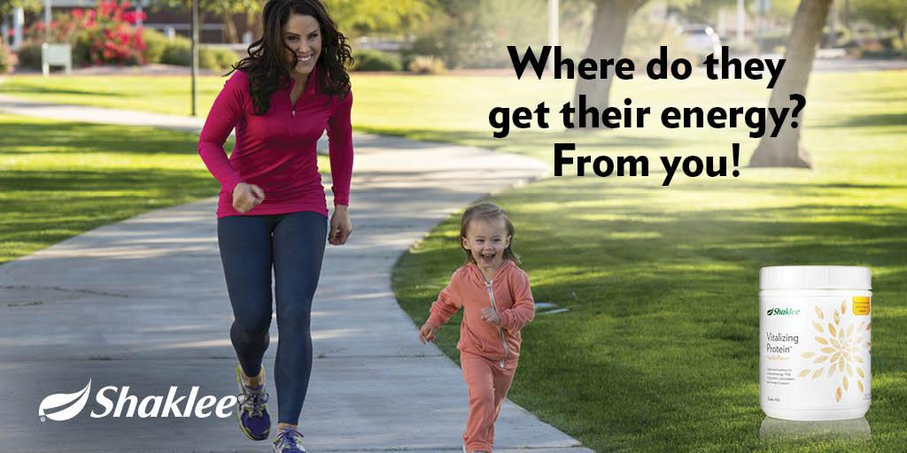 WellWithWehrm's tweet photo. Keeping up with kids? Shaklee Vitalizing Protein can help keep you energized and satisfied throughout the day. http://t.co/QBcYeaznbF