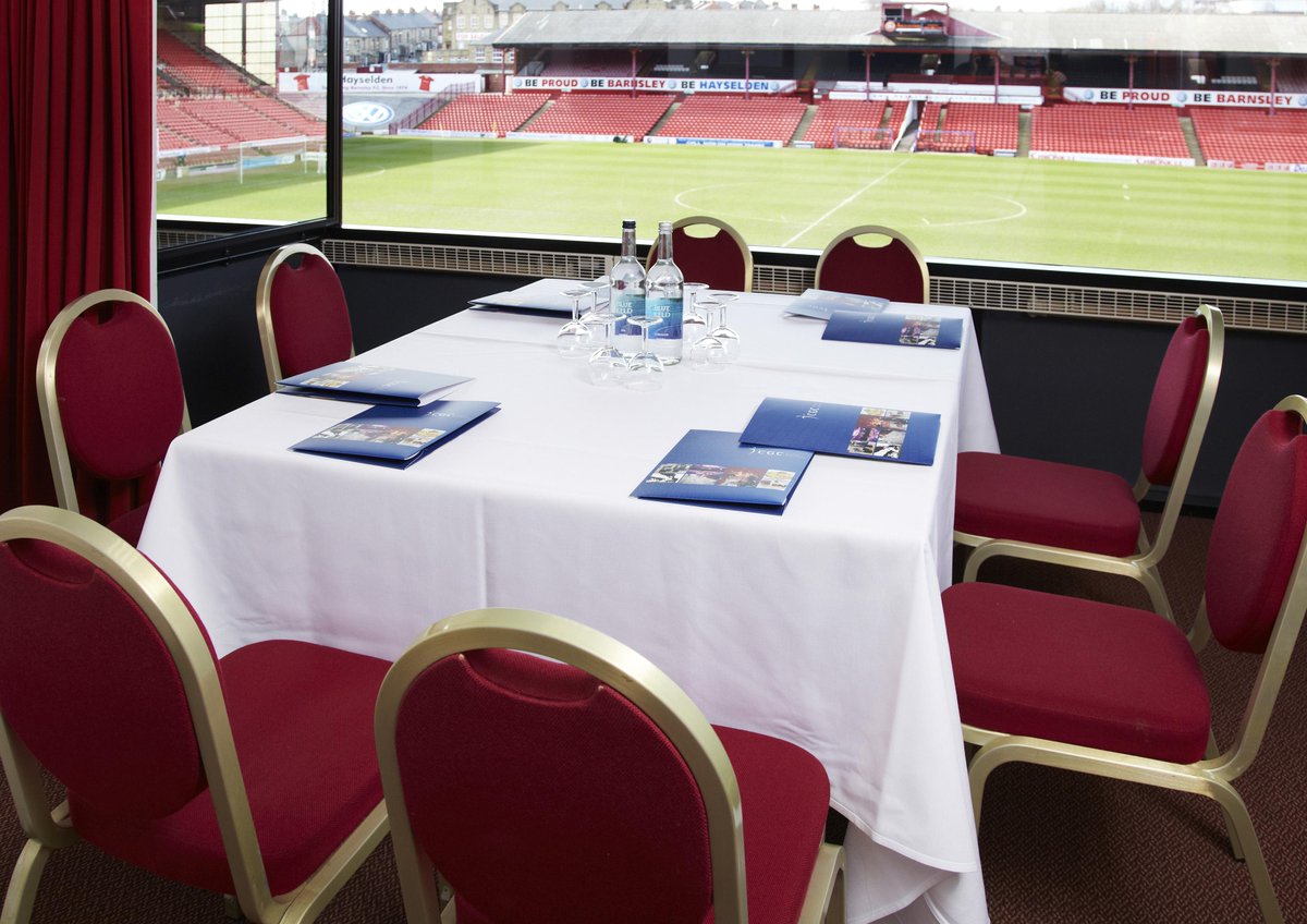 OakwellEvents's tweet image. We have 12 Executive Boxes at Oakwell &amp;amp; they are perfect for small meetings! Just £50 for the day! #BarnsleyisBrill