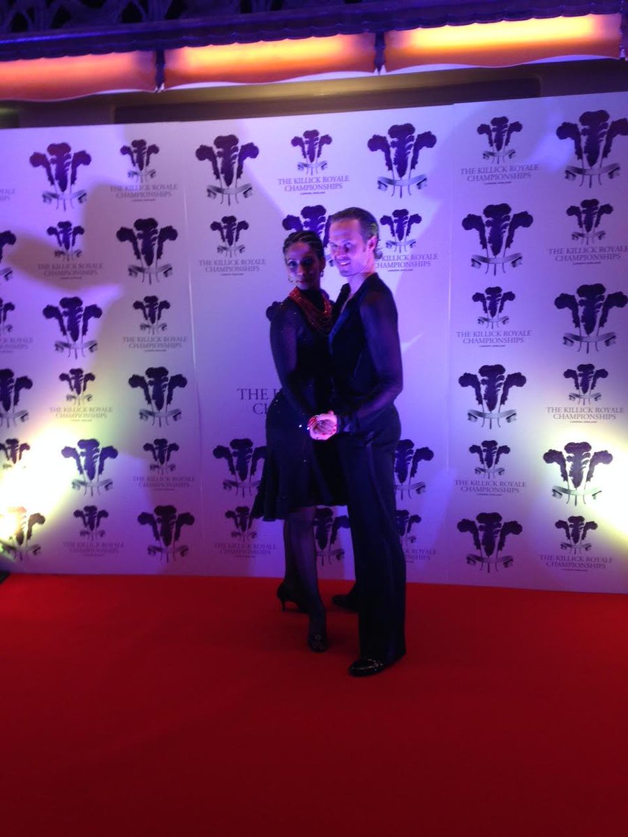 KillickRoyale's tweet photo. On the red carpet at the Killick Royale!   #dancesport #boogiewoogie http://t.co/qivmPMIVnv