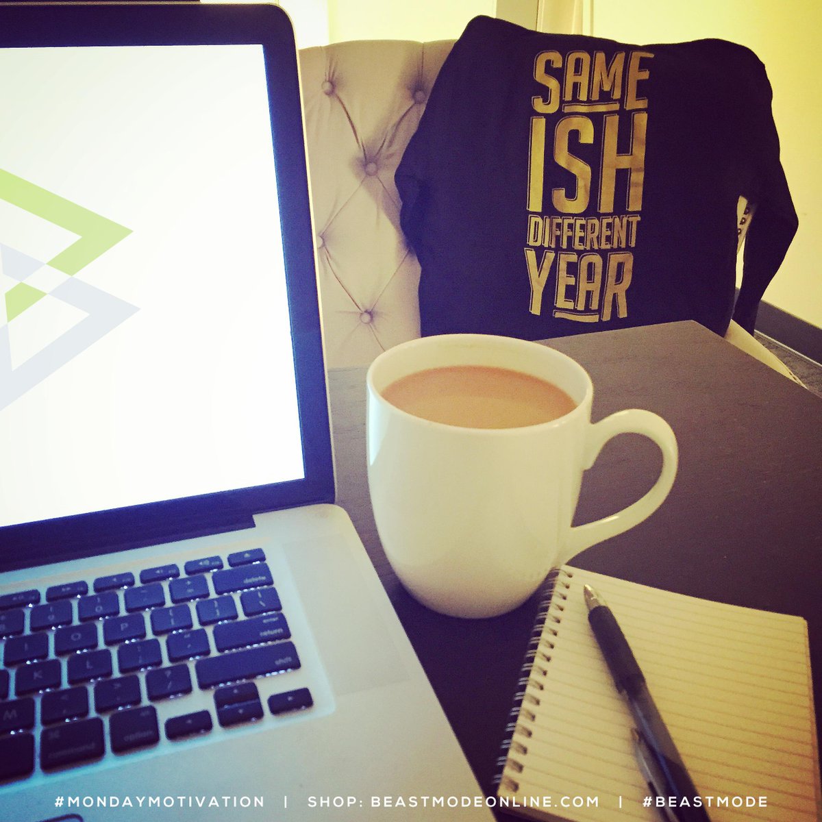 beastmodestore's tweet image. #MondayMotivation - Weekend's over, back to the grind! #BeastMode #sameish bit.ly/BMSameish