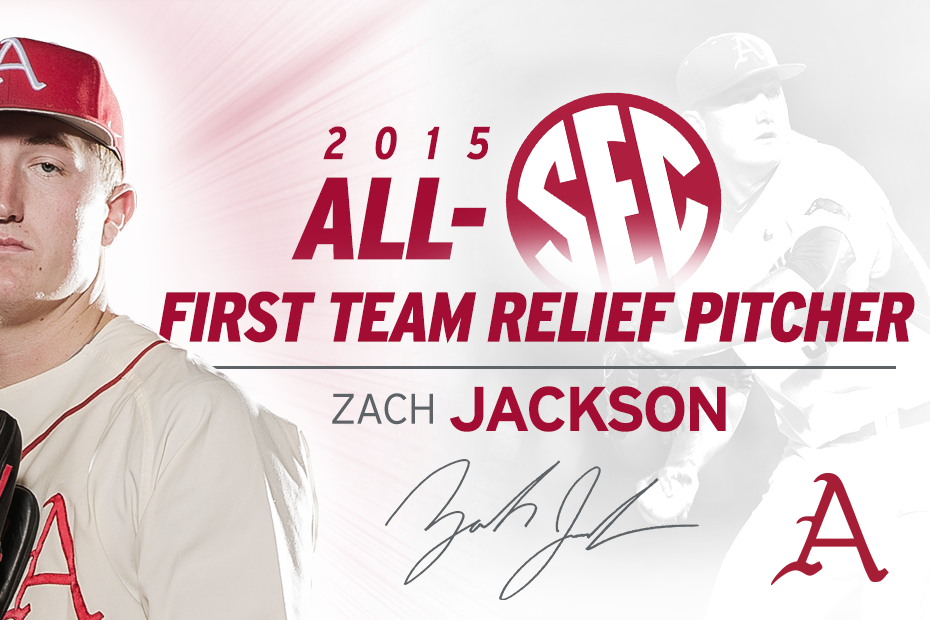 RazorbackBSB's tweet photo. Congrats to @ZachJackson32, @Kamckinney11 and @bobbywernes on 2015 All-SEC honors!

Details > http://t.co/KTwLaCrs7r http://t.co/kzrOfRWlAh
