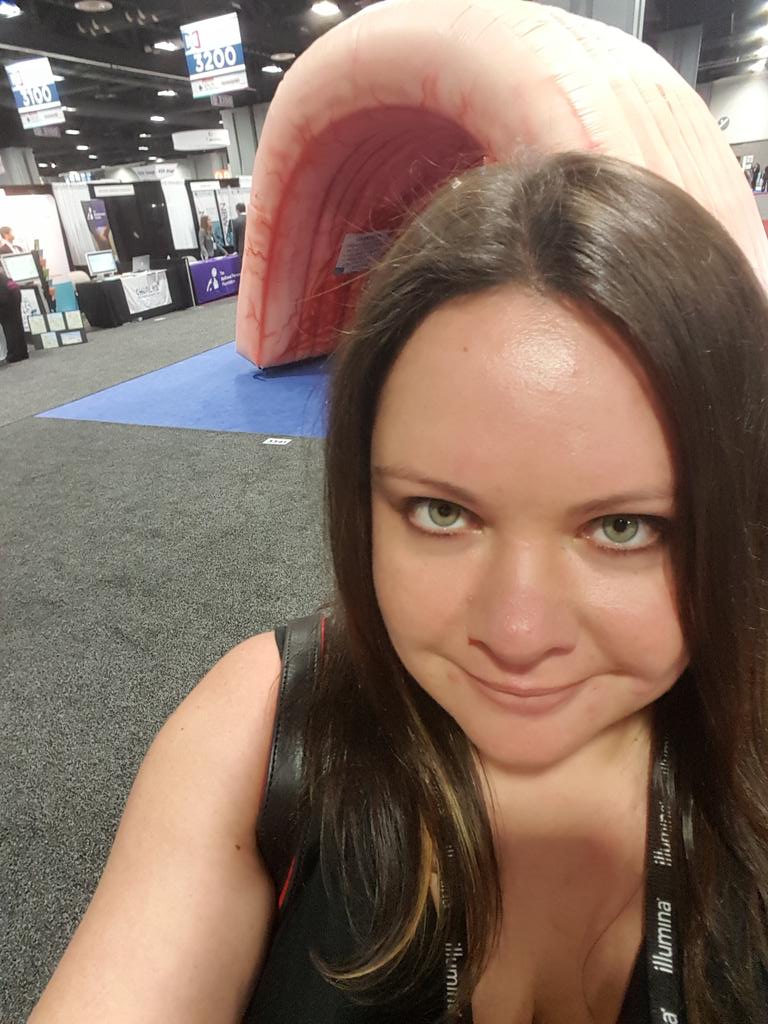 Katherine Garman (@garmanlab) on Twitter photo Mandatory stop at the inflatable colon. #DDW2015 <a href="/Duke_GastroHep/">OLD Duke GI Account</a> @BlikslagerLab Mandatory stop at the inflatable colon. #DDW2015 <a href="/Duke_GastroHep/">OLD Duke GI Account</a> @BlikslagerLab