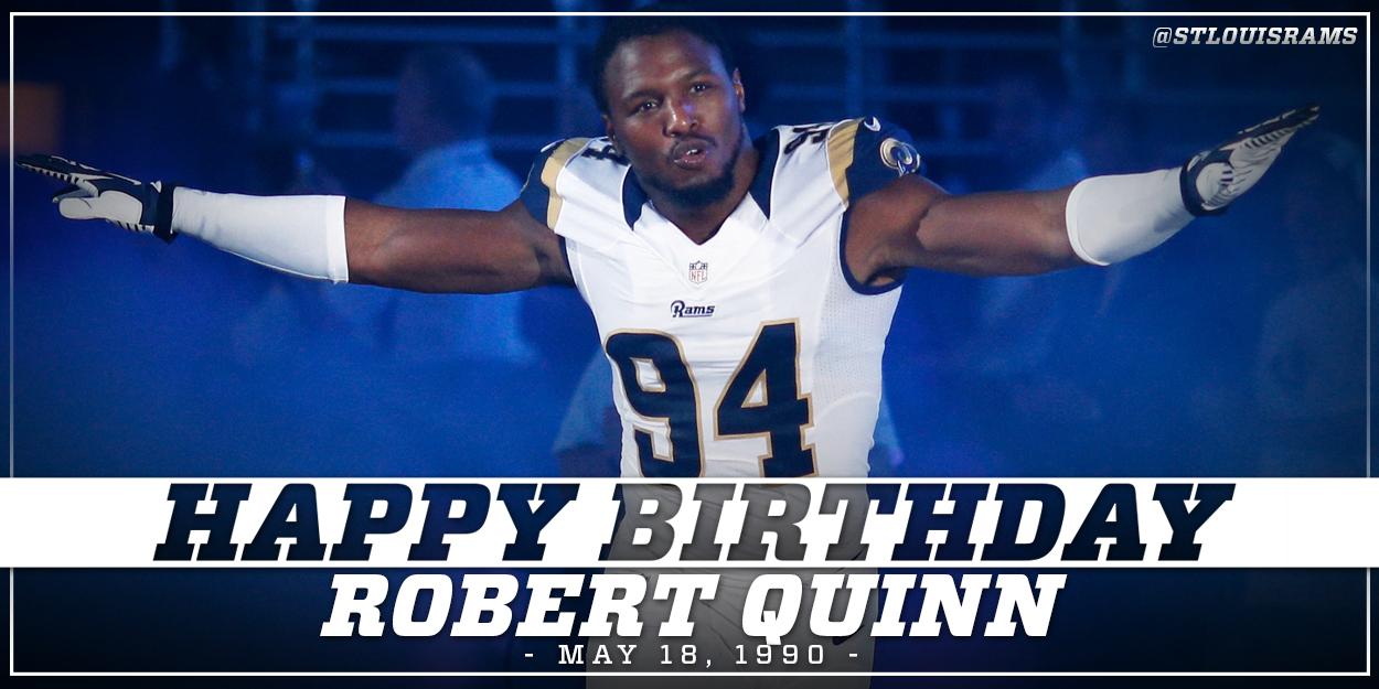 Happy Birthday to the unstoppable Robert Quinn! 
