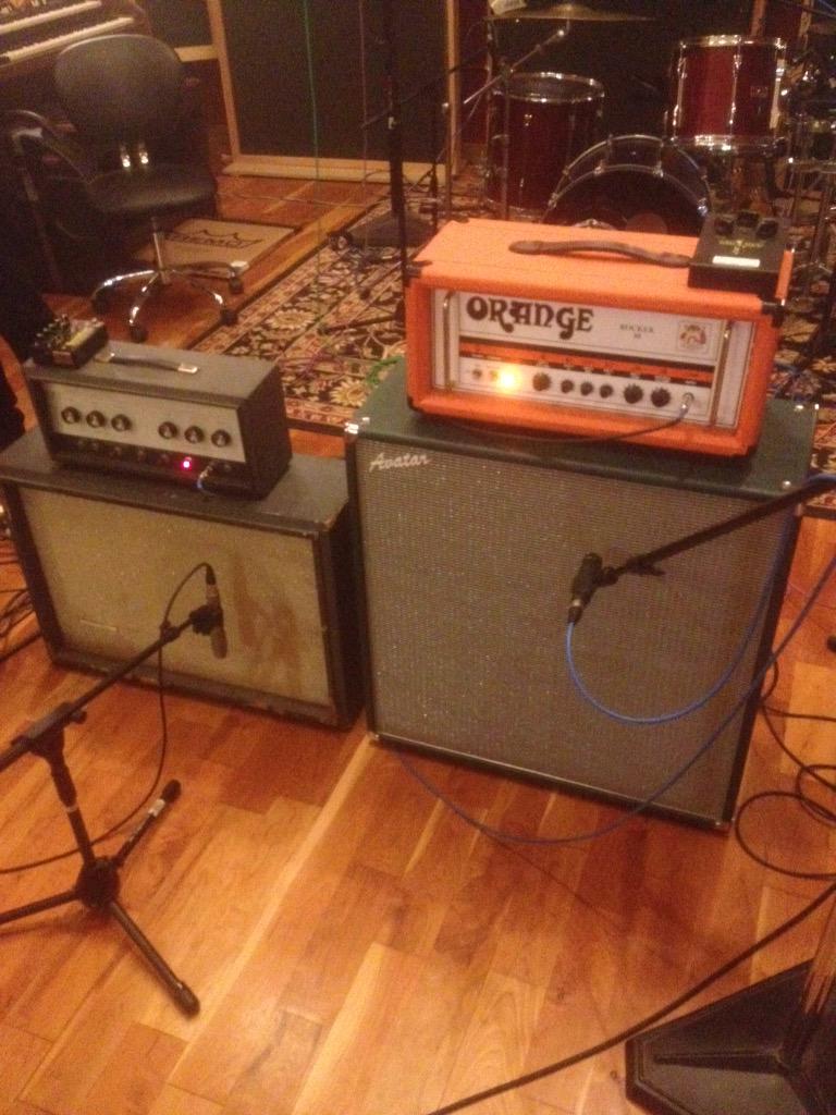 1shotnothing's tweet image. We're calling it "death from below." #rocknroll #guitaramps #gear #studio