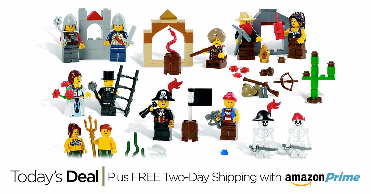 amazon's tweet photo. 15% Off + Free Two-Day Shipping w/ #Prime on Lego Minifigures - Shop Now!  http://t.co/KC039QnVds http://t.co/DEhivuaodx