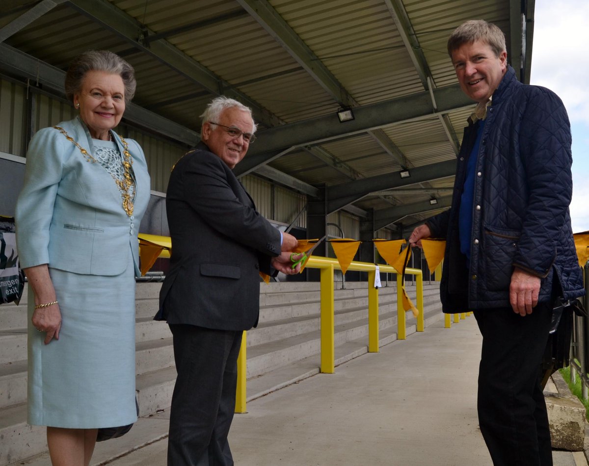 HarrogateTown's tweet image. A Big thank you to Lord &amp;amp; Lady Mayor of Harrogate for opening Saturday's Beer Festival