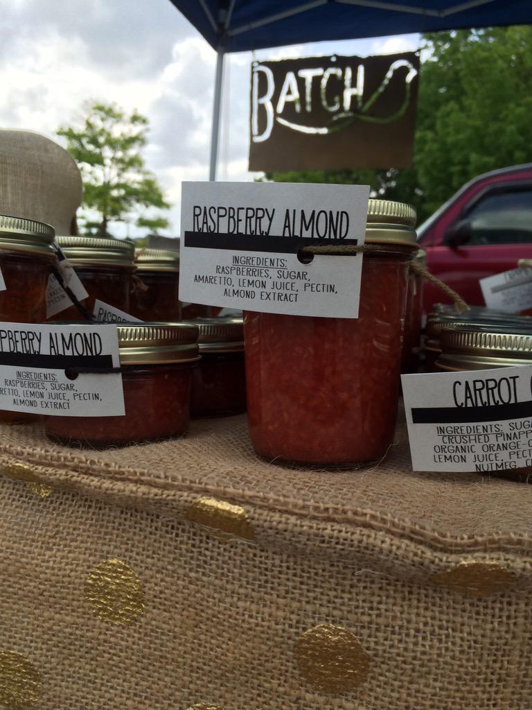 We are set up at East Liberty Farmers Market and praying for dry weather #batch #EatLocalShopSmall