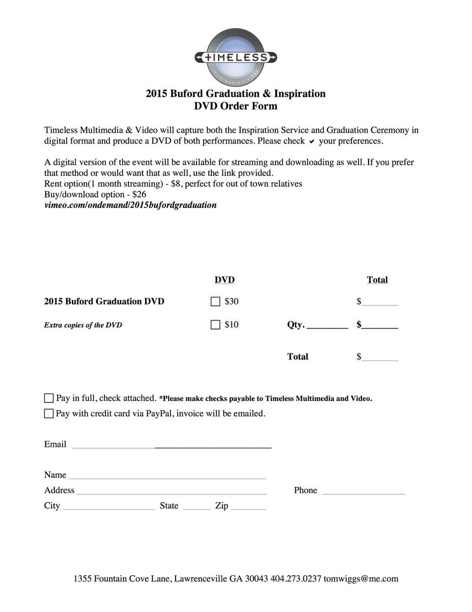 Seniors: Order your Graduation/Inspiration DVD by Friday. Take order forms + money to BHS front office. Please RT.