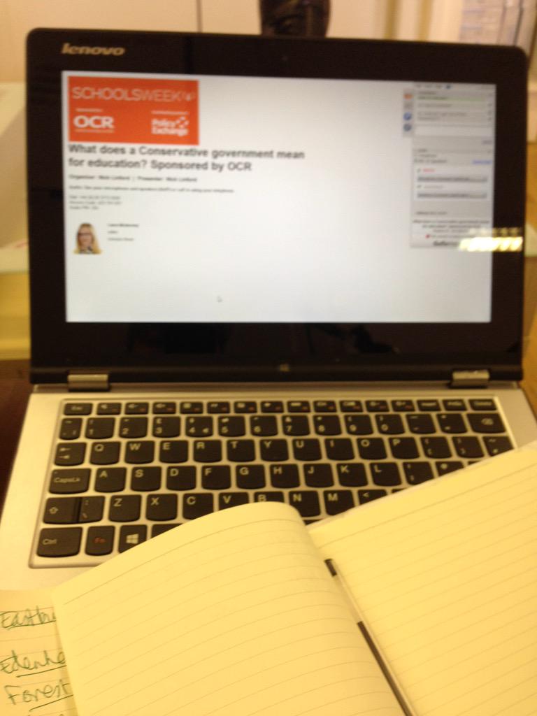 Penny_Ten's tweet image. All logged in and ready for #SWwebinar with @SchoolsWeek and @Policy_Exchange