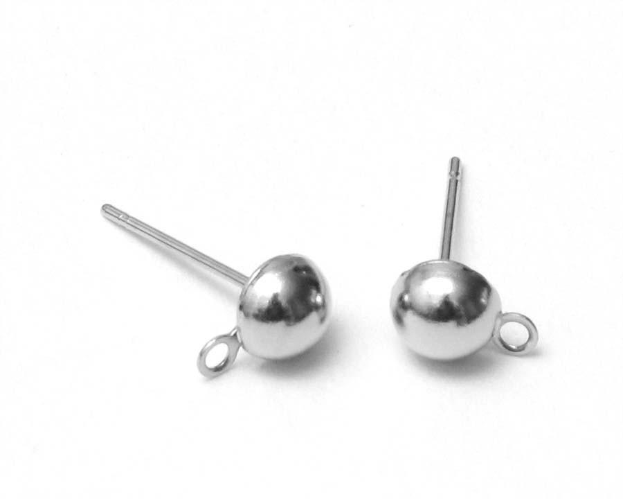 mixnmatchetsy's tweet image. SALE 40 pcs (20 pairs) Silver Ball Stud Earrings Post, 6mm Haft Ball wi… etsy.me/1GjslI4 #Etsy #EarringPosts