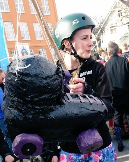 ArcticRD's tweet photo. We even had a couple of skate-shaped piñatas that we made specifically for yesterday! http://t.co/vvuXGZEOxB