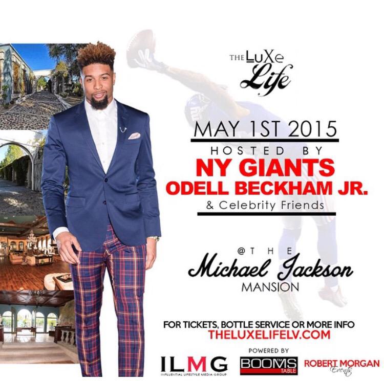 GetNewGraphics's tweet image. Event Design for Vegas FIGHT PARTY @ The Michael Jackson Mansion hosted by Odell Beckham Jr. (getnewgraphics(@)gmail)