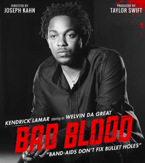 AppleMusic's tweet photo. .@taylorswift13’s #BadBlood, with a touch of @kendricklamar. 
Sold. 
http://t.co/nuKbu6geF0 http://t.co/7rIsiLsVfL