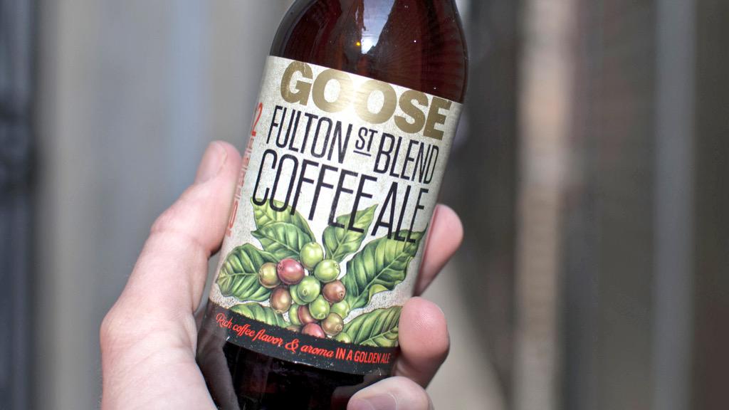 GooseIsland's tweet image. Fulton St Blend Coffee Ale out now! #ChicagoOnly