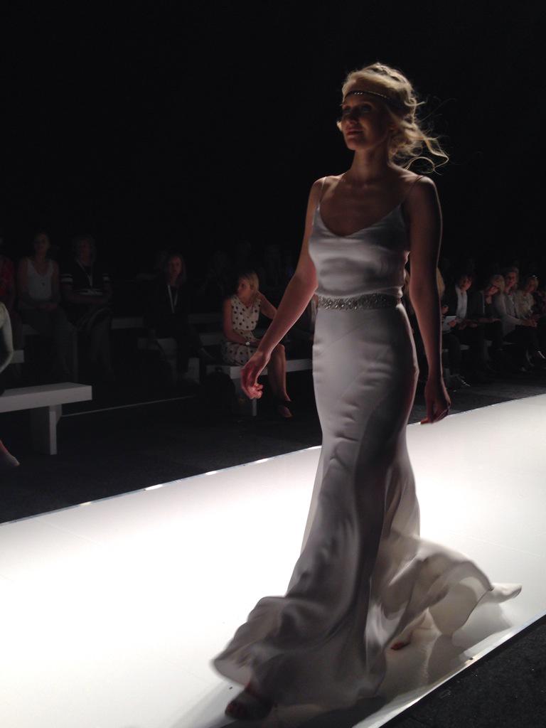 Perfect_Wedding's tweet photo. Super-slinky and sexy from #MartinaLiana @WhiteGallery #weddingdress #bride #WGL15 http://t.co/RwfR4J80EI