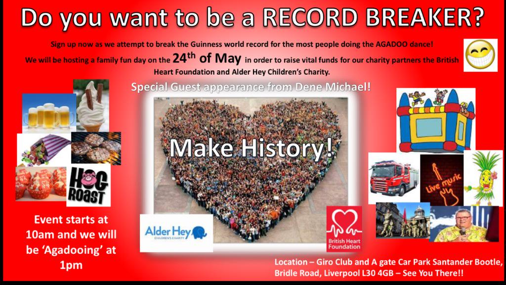 DolanLexi's tweet photo. Santander Bootle are helping raise money for @AlderHeyCharity. Get involved by joining us on Sunday 24th #agadoo http://t.co/3BM1lwIQjf