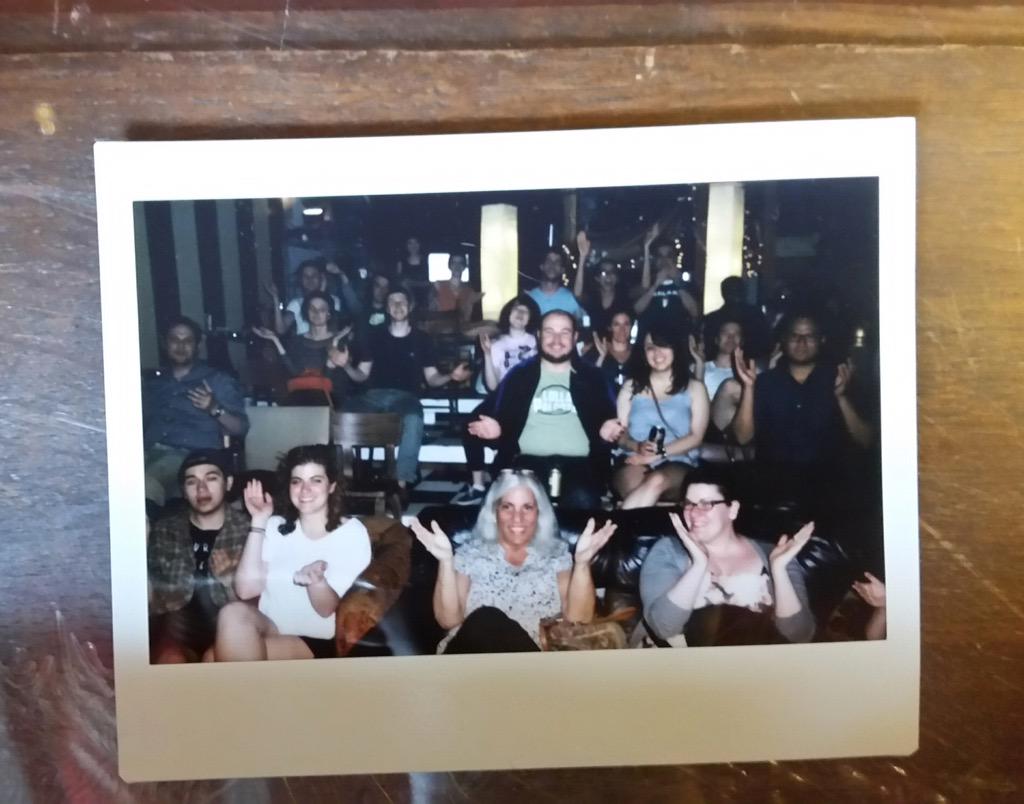 Great shot of our beautiful Saturday night audience mid-clap #bolo <a href="/Collaboraction/">Collaboraction</a>