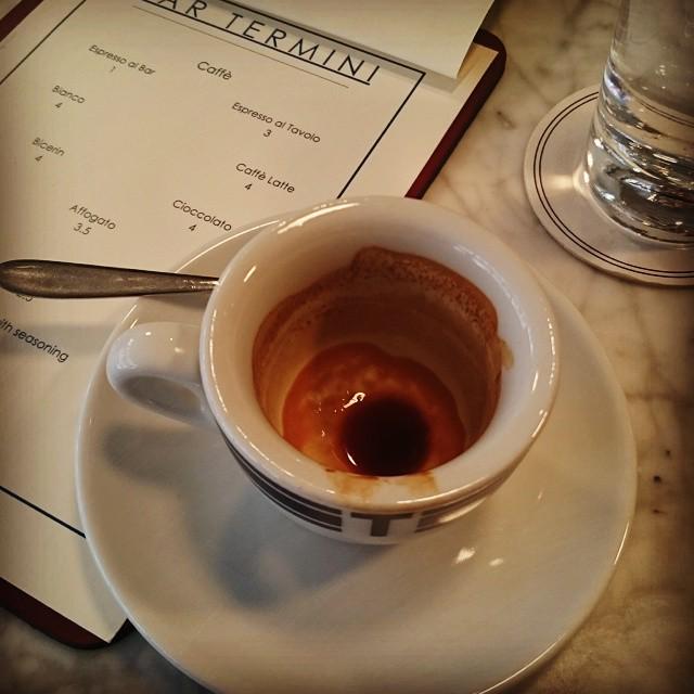 Illy coffee done properly by the boys in @Bar_Termini Soho ift.tt/1cLbWQv