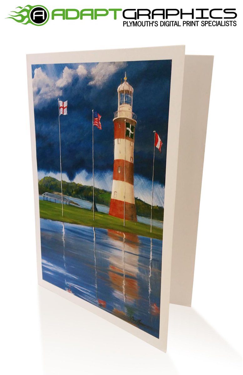 AdaptGraphics's tweet image. Greetings cards for #artist Paul Acraman. Produced by @AdaptGraphics #plymouth #printers.