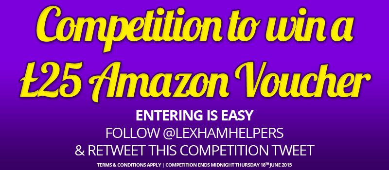 jacobjcops's tweet photo. RT @LexhamHelpers: Its #competition Follow &amp; RT for chance to win a ?25 AmazonVoucher. #GoodLuck Ends Midnight 18/6 http://t.co/dug94I7Cot