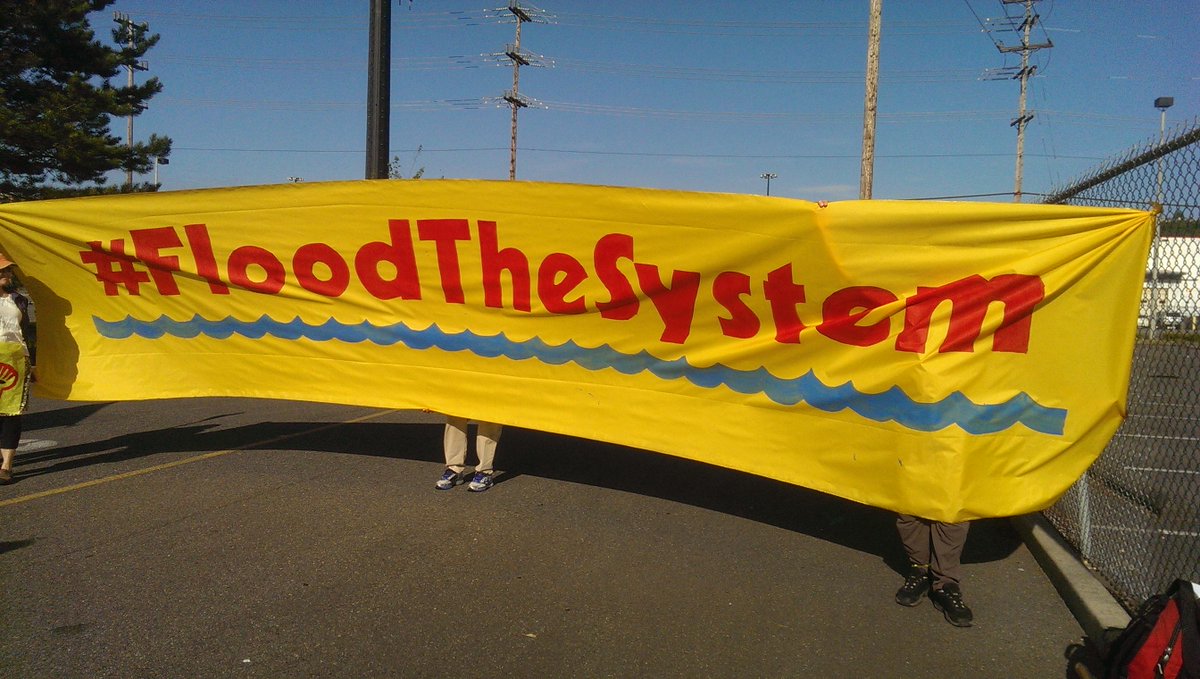 RisingTideNA's tweet image. #Floodthesystem #ShellNo  #youshellnotpass