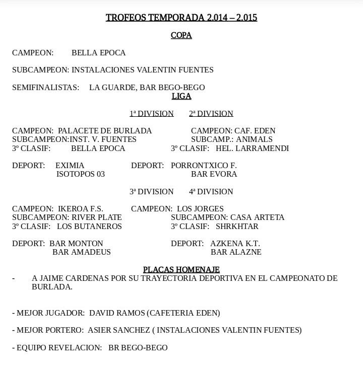 cptoburlada's tweet photo. Ascensos y trofeos http://t.co/bvijp7Hqxh