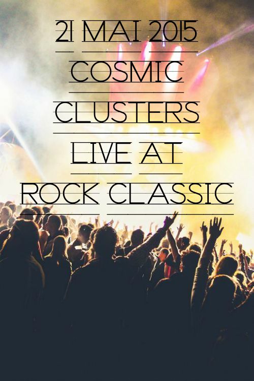 AnaisElba's tweet photo. J-3 concert Cosmic Clusters @cosmiclusters au Rock Classic !!! Be theeeeere ***** https://t.co/FMmmeulucV http://t.co/8A1SFz557R