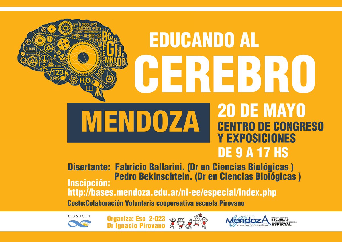 FabBallarini's tweet photo. El miércoles estamos con @pedrobek en Mendoza. Para inscribirse gratuitamente http://t.co/OpvlcbblzN 
RT por favor http://t.co/RDgZbga0A5