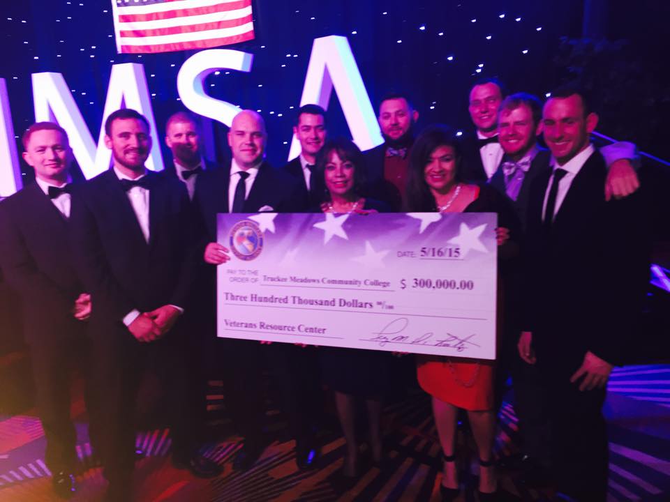 SheehanDr's tweet photo. A huge Thank You to the Nevada Military Support Alliance for their generous donation to support our Veterans at TMCC http://t.co/bjIpngg5rh