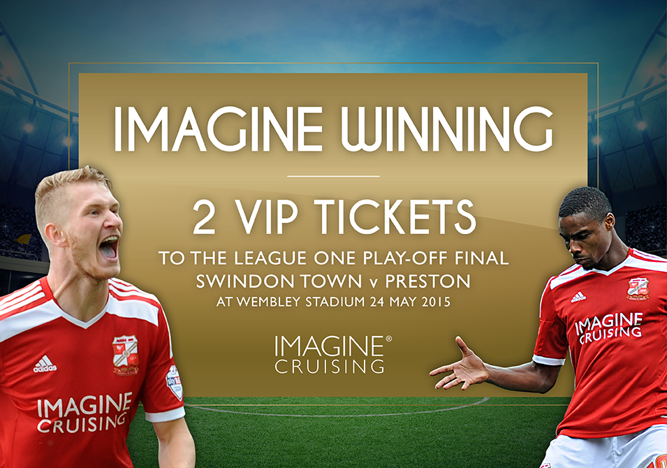 .@ImagineCruising are giving Town fans the chance to #WIN two VIP tickets! RT &amp; reply with #JustImagine to enter!