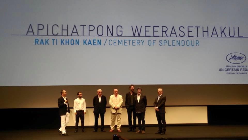 CCCFilmSchoolMX's tweet photo. #CCCAlumn Diego García, cinematographer  @cemetery_splend dir. Apichatpong Weerasethakul @kickthemachine #Cannes2015 http://t.co/S85lusnXpt