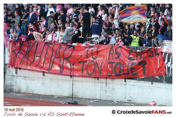 eTG_CroixSavoie's tweet photo. Message adressé à Esfandiar Bakhtiar. #ETGASSE #eTGFC http://t.co/EUPaSsSAWW