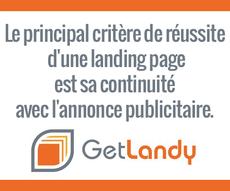 Le principal critère de réussite d'une landing page est sa continuité avec l'annonce publicitaire. #landingpages