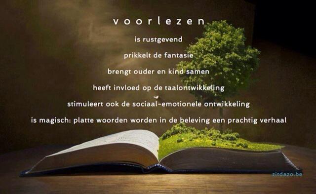 Belang van #voorlezen