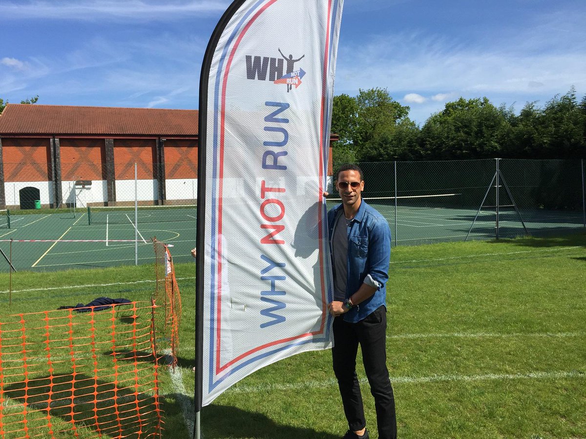 steveksn's tweet image. Have a quick look at my piece with Rio Ferdinand on supporting @Why_Not_Run in aid of @CRY_UK bit.ly/1eaJWac