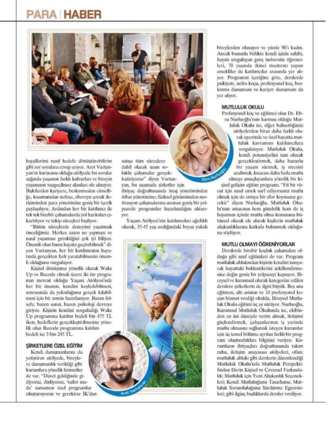 The School of Life Istanbul, Para Dergisi'nde... <a href="/ParaDergisi/">Para Dergisi</a> <a href="/elvanomay/">Elvan Omay</a> #mutlulugunresmi #TSOLatölye