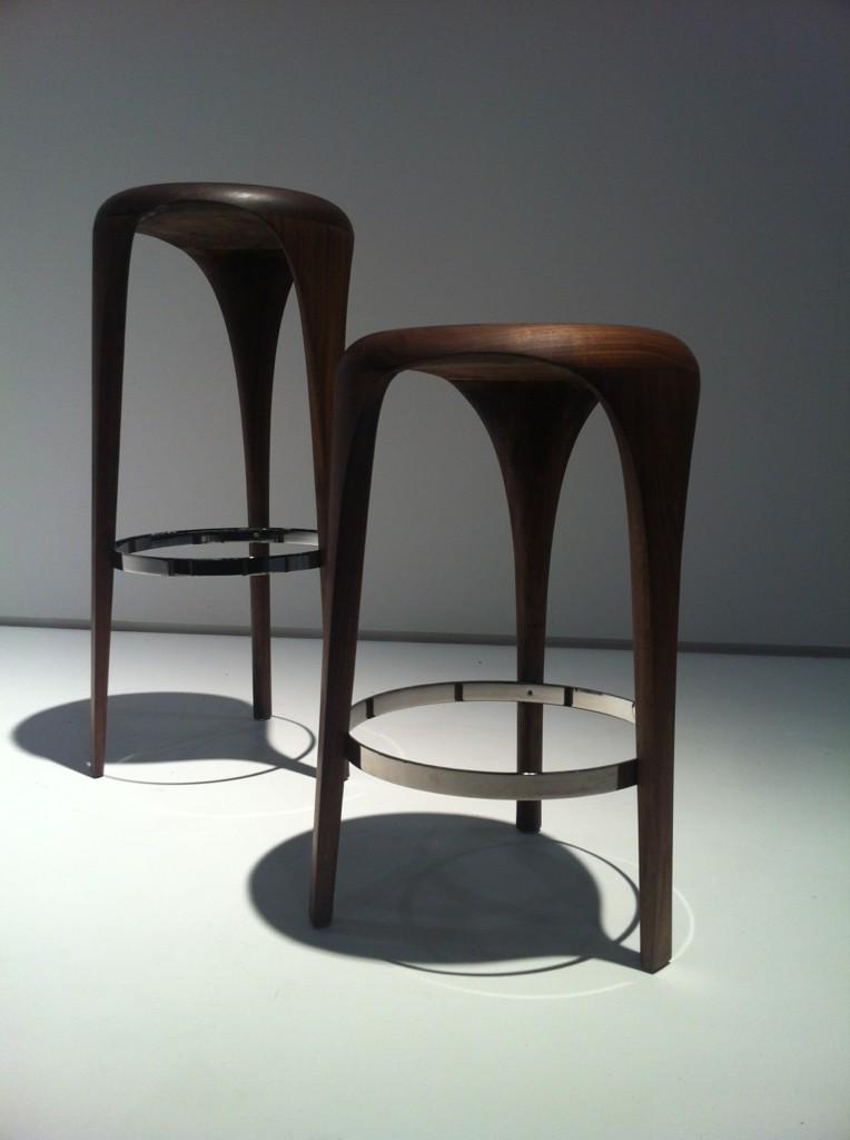 archpaper's tweet photo. The Minum stool by @HinesFischer. A standout at #icff http://t.co/I6klQStXOU