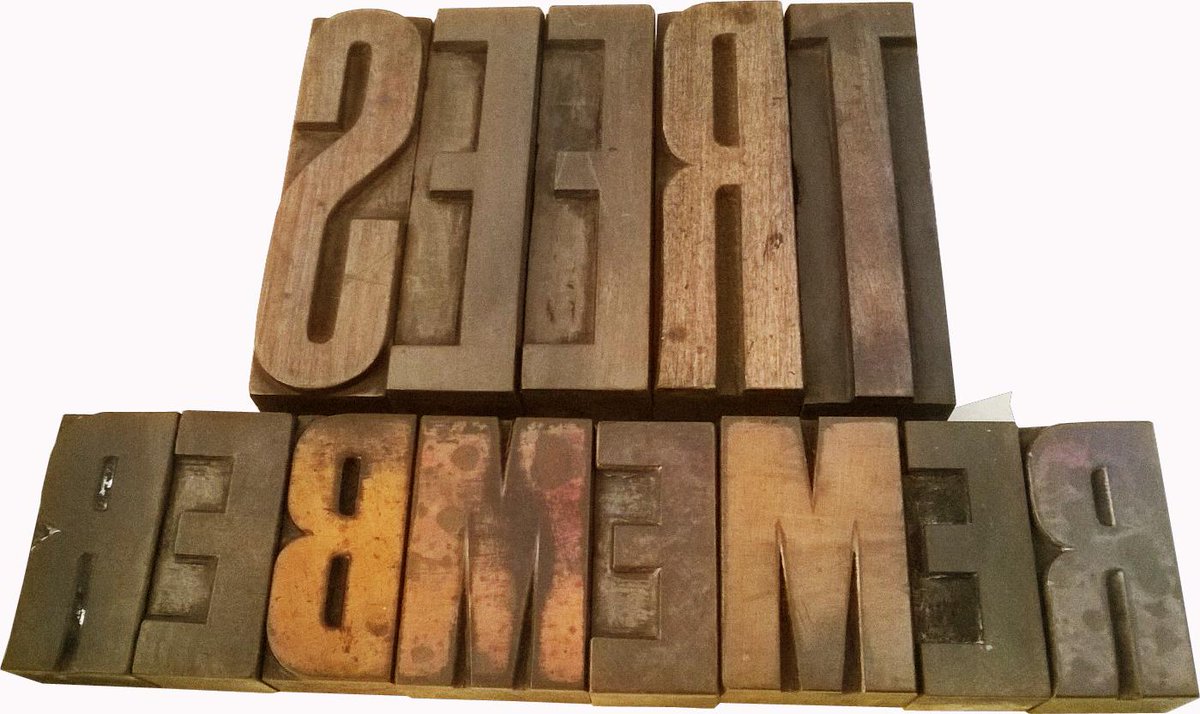 G511ERY's tweet photo. Limited edition of 20 wood letter prints available for £10 during Fridays in May: 6-9pm. Weekends: 4-8pm. http://t.co/2qI5nB7Htj