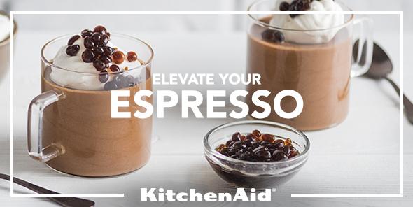 KitchenAidUSA's tweet photo. Mocha Mousse with Espresso Caviar & Chantilly Cream from @whiteonrice on our blog: http://t.co/ABq7Z9a3ql #moretomake http://t.co/dg0VdvYN8Z
