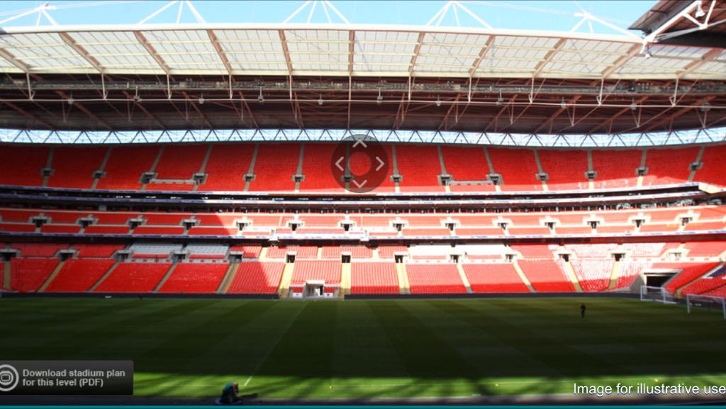 tips185's tweet image. Soon to be our view at Wembley @H_Long1102 @85justin