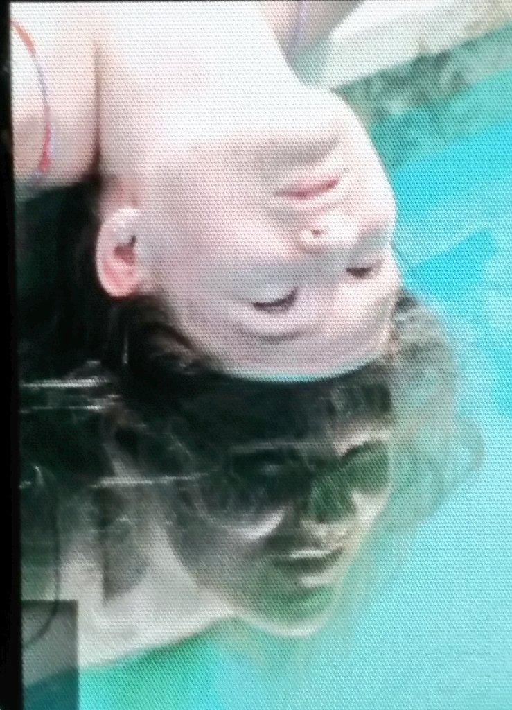 #pool reflections  cool pic by accident :)