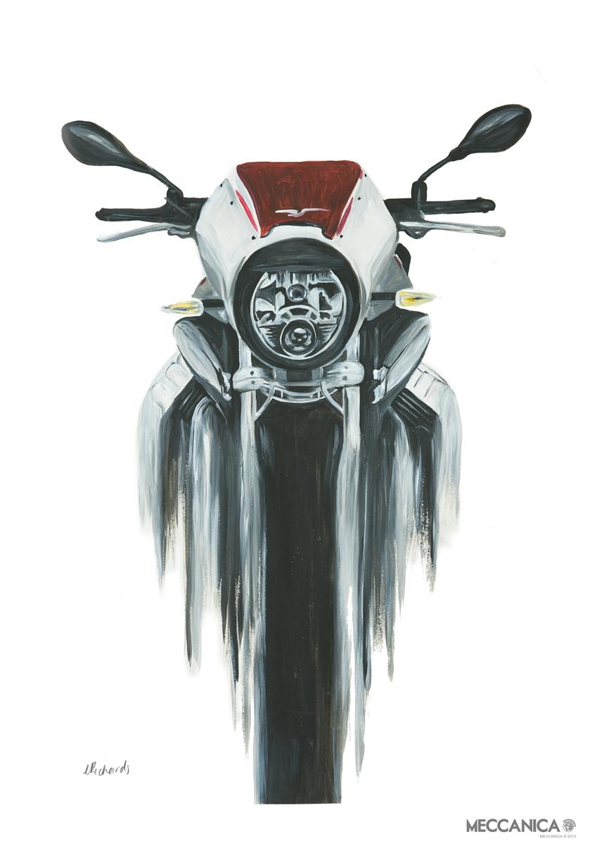 MeccanicaUK's tweet photo. Meccanica Ltd Edition #MotoGuzzi prints- 3 sizes http://t.co/hh5B6Eu8r4