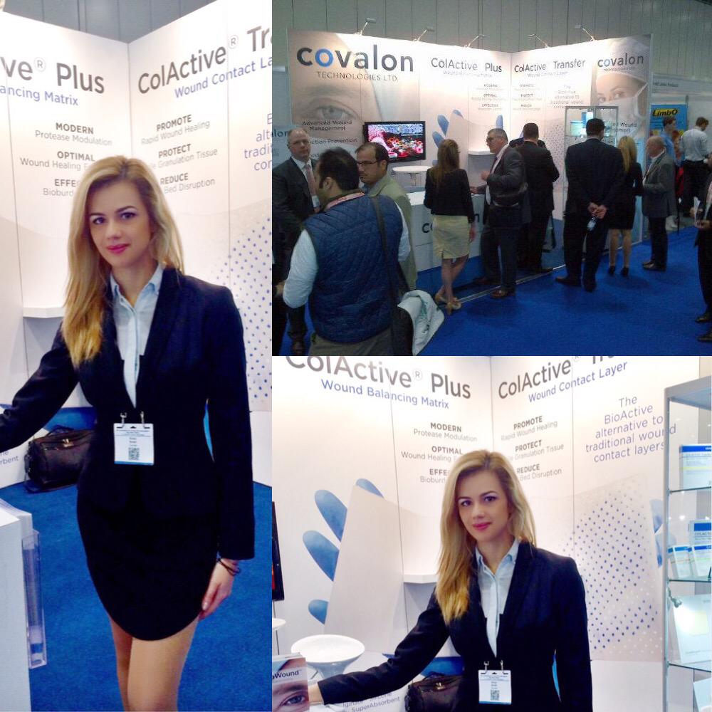 ExhibitionGirls's tweet photo. EG's hostess Erida supporting @Covalon @EWMADaily #ewma2015 #ewma @excellondon #eventprofs http://t.co/t61bakuR82 http://t.co/4TubRx5fb6