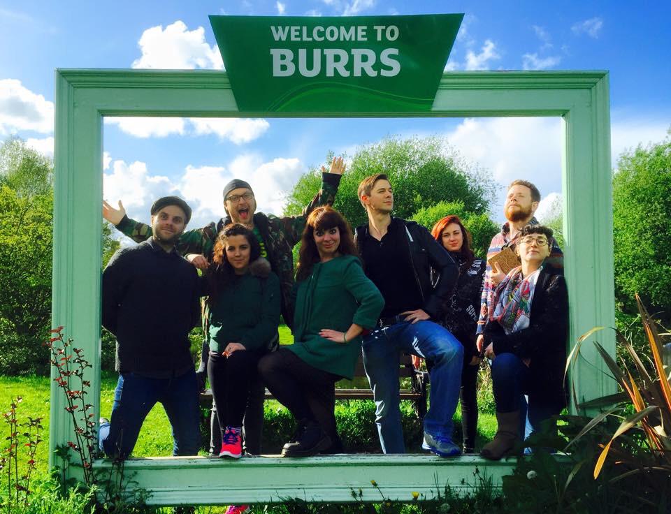 The team have arrived in Burrs! Let's hope this northern sky stays picture perfect for <a href="/thelostcarnival/">The Lost Carnival</a>. #ayyyy