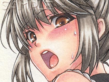 同人手描きイラスト★オリジナル お祭りふんどし娘★A4★100 http://t.co/ghPCiKaU7v #ヤフオク 健康的エロを目指しました(ノ'∀`*) 